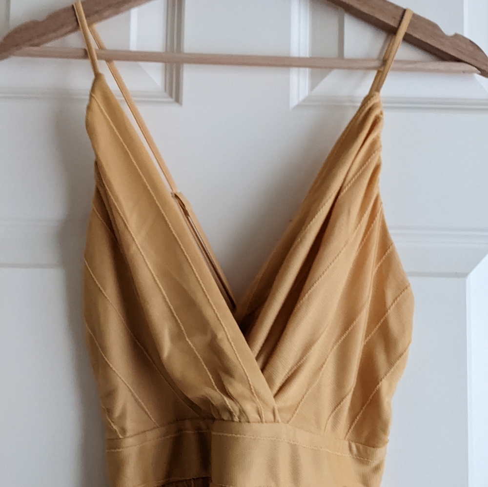 Marigold Yellow Maxi Dress Summer Dress S